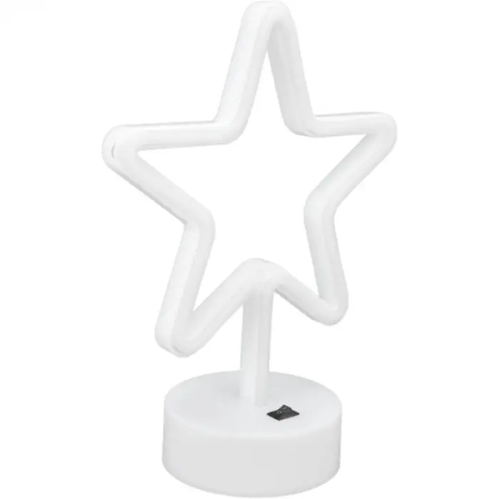 31 cm Kullanıma Uygun Yıldız Neon LED Lamba