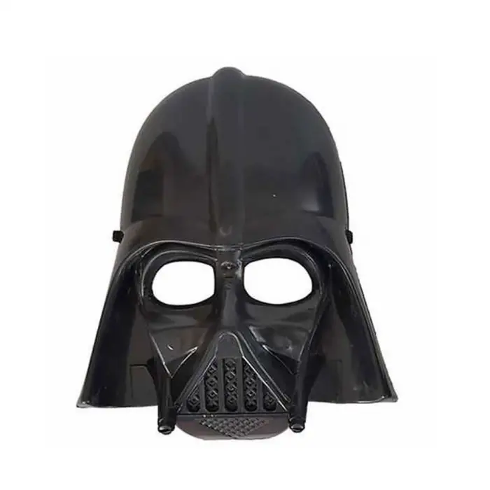 Maske Yıldız Savaşları Star Wars Maskesi Darth Vader si Siyah Renk