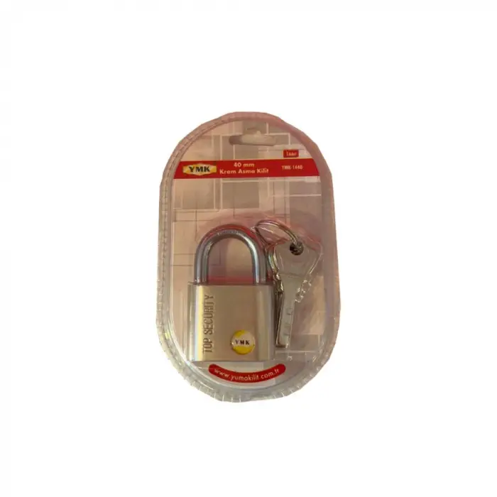 4 Adet 40MM Ölçülü Ymk Krom Asma Kilit