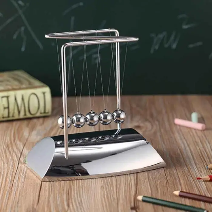 Metal Z Şekilli Newton Balans Denge Topu