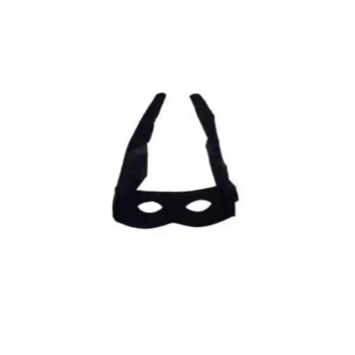 Maske Zorro Şapka Set Yetişkin