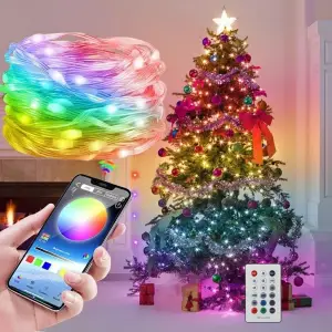 Amaçlı Ortam Aydınlatmas 10 MT Uzaktan Kumandalı USB LED Işık Çok Modlu Dekor