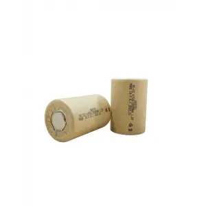 Pil 1.2V Ni Cd 4/5 SC 1000 Mah Kağıt Şarjlı 3C (Başsız/Flat Head)