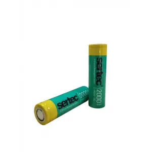 Pil 18650 3.7V 2000 Mah 1C Li Ion Şarjlı
