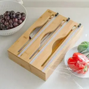 Kullanıma Uygun 3 Bölmeli Folyo Kesme Standı