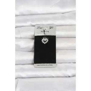 Piercing Cerrahi Çelik Kalp Model Göbek