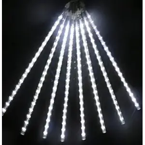 2 metre Kullanıma Uygun 3.2m Meteor Led Beyaz Işık