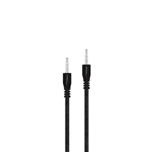 3.5 Mm Jack 1 Mt Kumaş Kaplama Aux Ses Kablosu A6 Çeşidi
