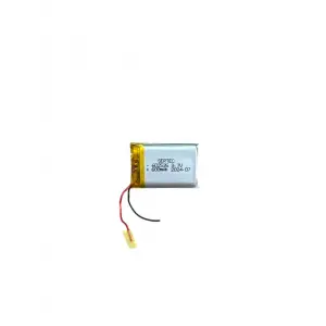 Pil 602535 3.7V 600 MAh Li Polymer (Devreli/1.5A)