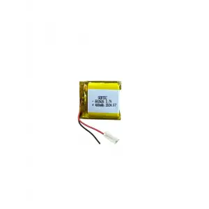 Pil 602626 3.7V 400mAh Li Polymer (Devreli/1.5A)