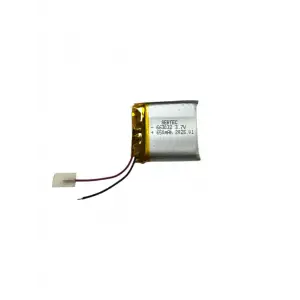 Pil 663032 3.7V 650mAh Li Polymer (Devreli/1.5A)
