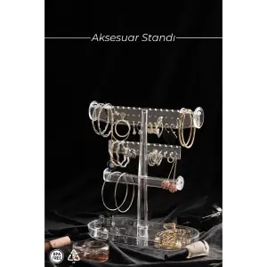 23,5 cm Kullanıma Uygun Aksesuar Standı Takı Organizer