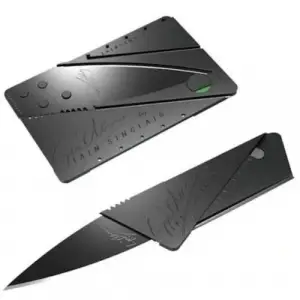 Kullanıma Uygun Cardsharp Kredi Kartı Şeklinde Bıçak Kutusuz