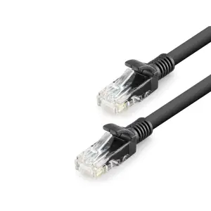 20 M Ölçülü CAT6 Ethernet Patch Kablosu 1 Mhz Siyah