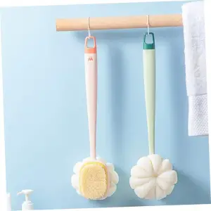 Ahşap Çift Taraflı Banyo Duş Fırçası