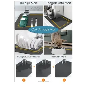40 cm 1 adet Kullanıma Uygun Çok Amaçlı Mat