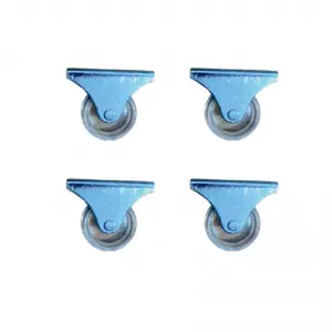 Teker Furç Sabit 32MM Şeffaf 4 Adet