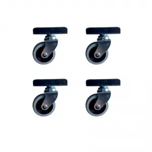 Teker Furç Uzun Sunta Bilyalı 20x50 Gri 18MM 4 Adet