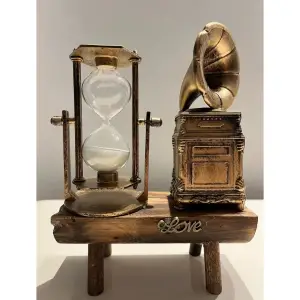 Kum Saati Gramofon Biblolu