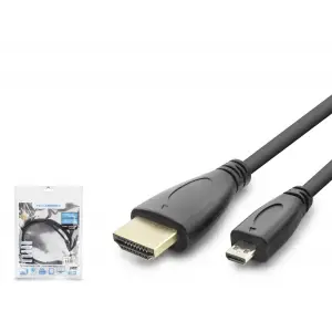1.5 M Ölçülü Hdmi To Micro Hdmi Kablo Siyah