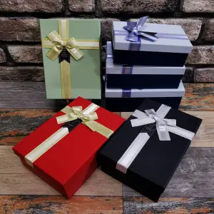 15.5 cm Hediye Kutusu 3 lü Set