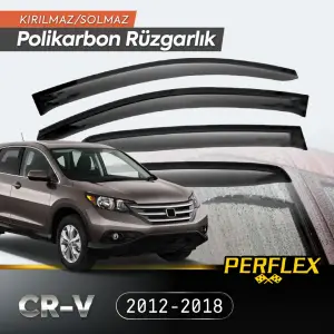 Kullanıma Uygun Honda CR V 2012 2018 Cam Rüzgarlığı V2 Düz