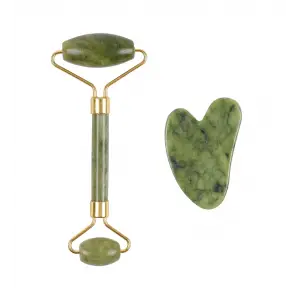 Kullanıma Uygun Jade Roller Gua Sha Taşı Seti