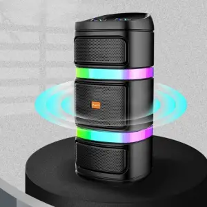 Hoparlör Kablosuz Mikrofonlu Party Box Speaker