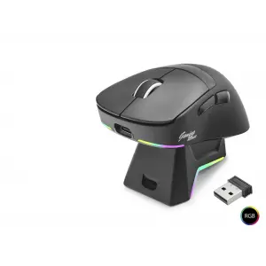 500 Mah Kablosuz Rgb Mouse Şarj Standlı Siyah MF1216B