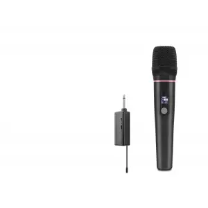 6.35 Mm Ölçülü Kablosuz Uhf El Mikrofonu Siyah