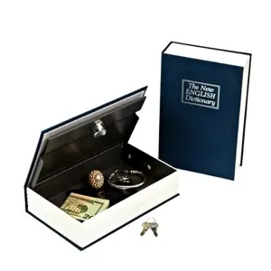 2 adet Kullanıma Uygun Kitap Görünümlü Gizli Kasa