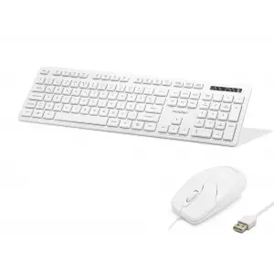 Klavye Ve Mouse Seti Beyaz