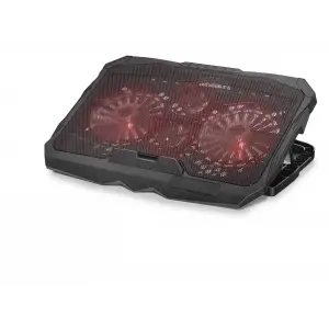 Laptop Soğutucu 4 Fan Led Siyah