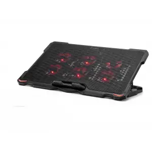 Laptop Soğutucu 6 Fan Led Siyah