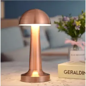 23 cm Masa Lambası Mantar Dokunmatik LED