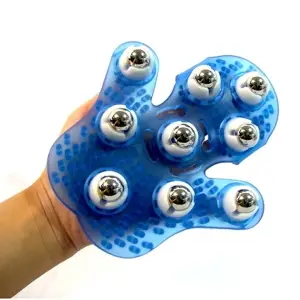 Silikon Masaj Eldiveni 9 Bilyeli Massage Glove