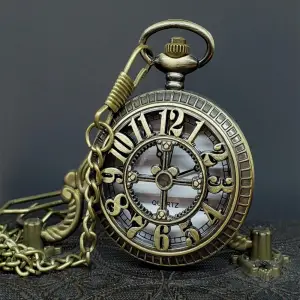 4.5 Cm Metal Köstekli Saat Sayılı tasarım