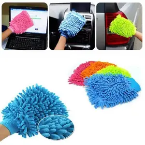 Kullanıma Uygun Mikrofiber Araç Yıkama Eldiveni