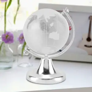 4.5 Cm Küçük Kristal Cam Dünya