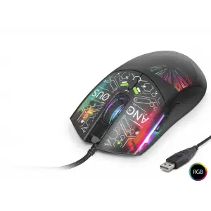 Dpi Rgb Soyut Art Desenli Siyah G306C