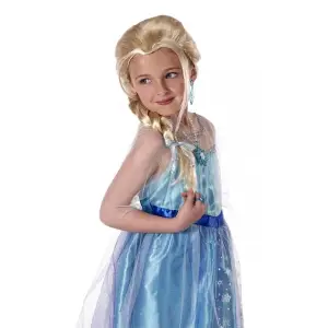 70 CM Kullanıma Uygun Örgülü Rapunzel Peruğu