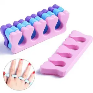 5 ADET Parmak Ayırıcı Sünger Manikür Pedikür Aparatı