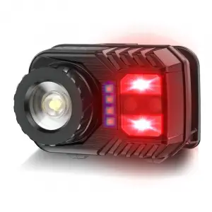 Kafa Lambası PeakStar Sensör XPG COB LED USB Şarj Edilebilir Lityum Pilli Zoomlu