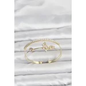 Kadın Bileklik Pirinç Gold Renk Model