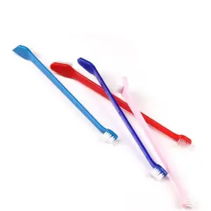 3 Adet Plastik Köpek Diş Fırçası