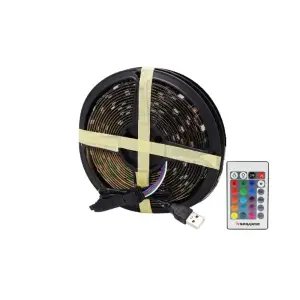 Silikon 5 Metre Ölçülü RGB Şerit Led