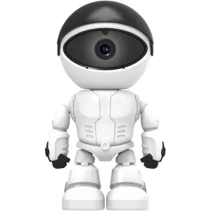 Kullanıma Uygun Robot Görünümlü Wi Fi Bebek Kamerası