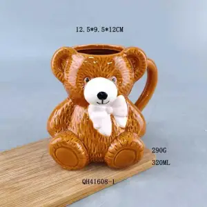Bardak Sevimli Ayı Seramik