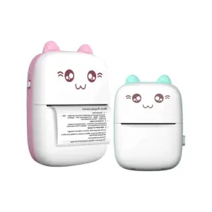 57x30 mm Kullanıma Uygun Sevimli Mini portatif Yazıcı Printer
