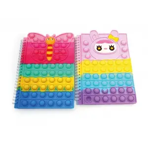 15x22 cm Defter Sevimli Tasarımlı Pop It